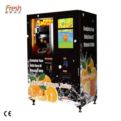 Frischer orange Juice Vending Machine Smart Extractor fertigte Farbe besonders an