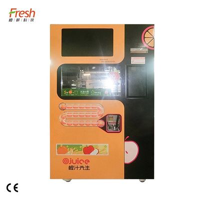 Metallzinklegierung Apples fertigte orange Juice Vending Machine 400W besonders an