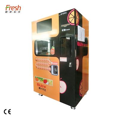 Metallzinklegierung Apples fertigte orange Juice Vending Machine 400W besonders an