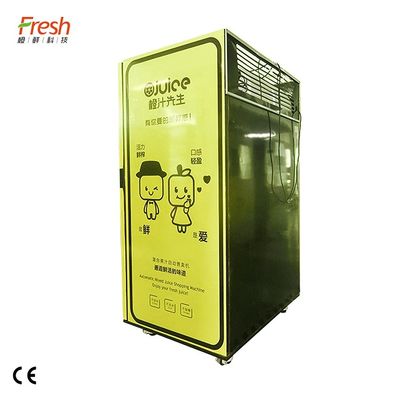 Metallzinklegierung Apples fertigte orange Juice Vending Machine 400W besonders an