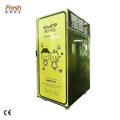 Sommer drückte Metallzink-Legierung Apples Juice Vending Machine 400W zusammen