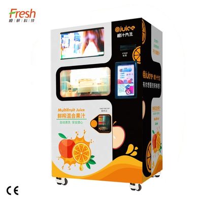 Automatische professionelle orange Juicer-Maschine für Supermarkt-Mall-Schule