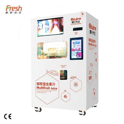 70 - 80 Schalen Apples Juice Dispenser High Efficiency Customized Farbe-