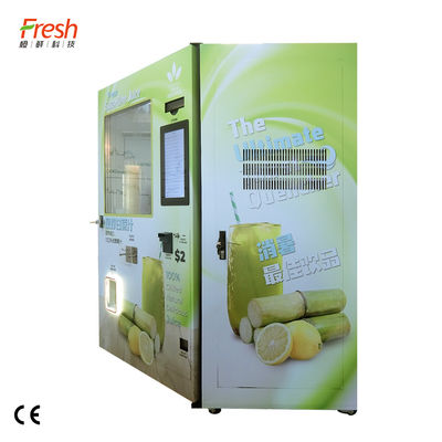 Herr Orange Sugarcane Juice Vending Machine Custom 220V 800W für 100 - 120 Schalen
