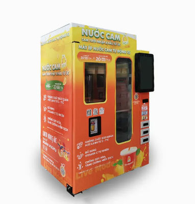 Natürliche Frucht Juice Unmanned Vending Machine 24 Stunden Selbstservice frisch zusammengedrückt