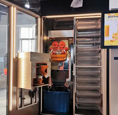 Handelsfrischer zusammengedrückter orange Juicer frucht-Juice Vending Machines 1000W