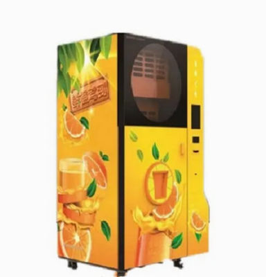 Kundenspezifischer automatischer orange Juicer 110V - 220V Juice Vending Machine Commercial Freshs