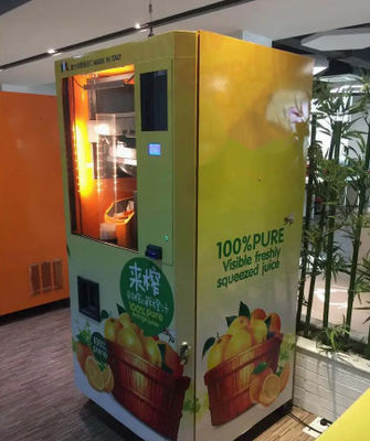 Geschäfts-Handelsautomat orange Juice Stainless Steel Multi Payment