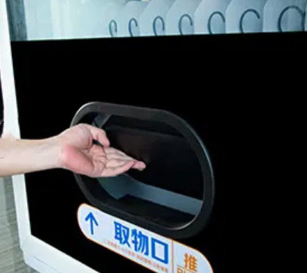 Frischer orange Handelsnahrungsmittelautomat münzenbetrieben mit Touch Screen