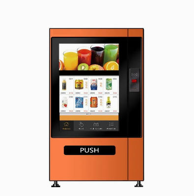 Professionelle orange große Kapazität Juice Vending Machine Fresh Squeezeds