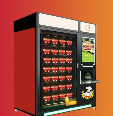 Professionelle orange große Kapazität Juice Vending Machine Fresh Squeezeds