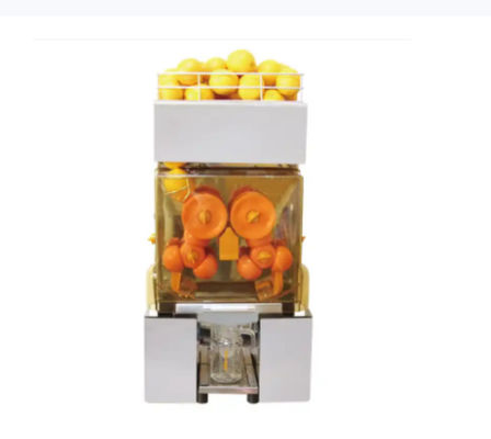 220V / frischer zusammengedrückter orange Juice Machine Commercial Auto Orange Juicer 110V