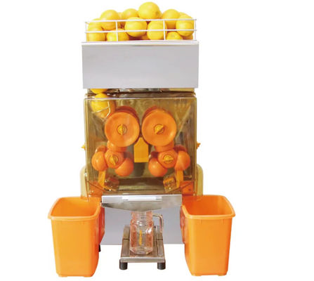 220V / frischer zusammengedrückter orange Juice Machine Commercial Auto Orange Juicer 110V