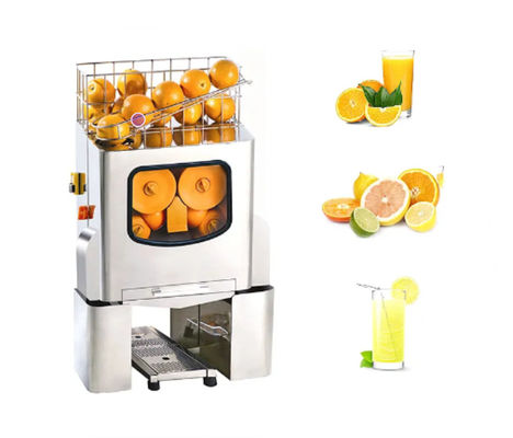 PLC frischer zusammengedrückter orange Juice Machine Lemon Pomegranate Extracting 120W