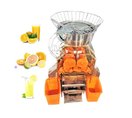 PLC frischer zusammengedrückter orange Juice Machine Lemon Pomegranate Extracting 120W
