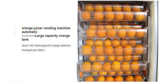 Frischer orange Juicer-Automat automatisches CER 1500W bescheinigt