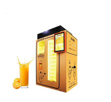 300W / 2000W elektrischer orange Juice Extractor Vending Machine Customized