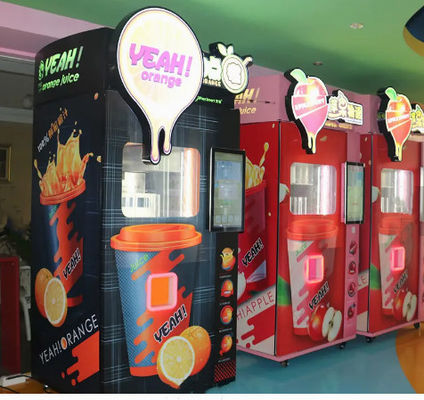 Getränk-Milch orange Juice Vending Machine 400W mit Kühlsystem