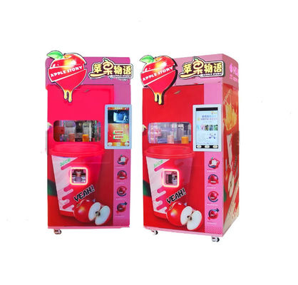 Orange Apple Juice Cold Drink Vending Machine 500W für Geschäfts-Supermarkt-Malle