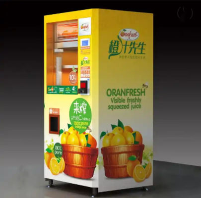 350ml orange frischer Juice Vending Machine Commercial Coin Bill Credit Card Payment