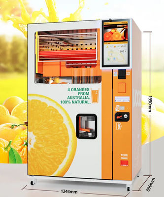 Drahtloser QR Code-Zahlungs-Automat 1100W für Fruchtsaft
