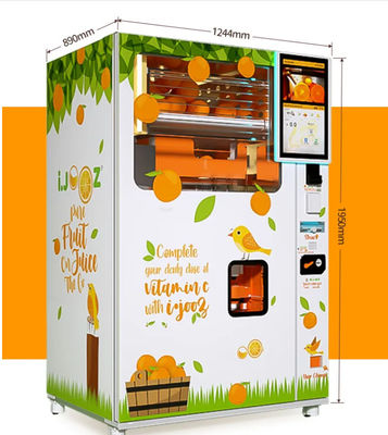 1500W Orange frischer Juice Vending Machine Automatic Air kühlte für Supermärkte ab