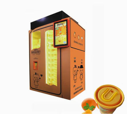 Einkaufszentrum-automatische orange Juice Squeezer Outdoor Drink Vending-Maschine