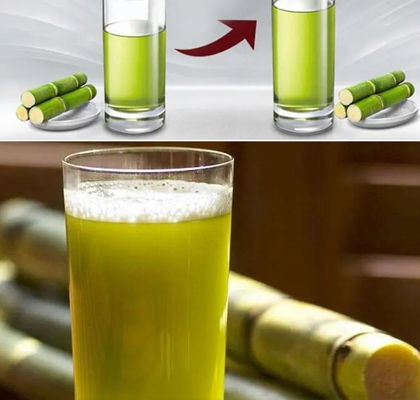 Zuckerrohr Juice Machine Commercial 800kg/H Sugar Cane Squeezer 380V 50Hz