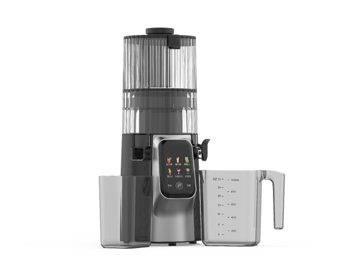 Touchscreen Slow Masticating Juicer HJ102D, Multi-Programm-Frucht-Smoothie-Maker