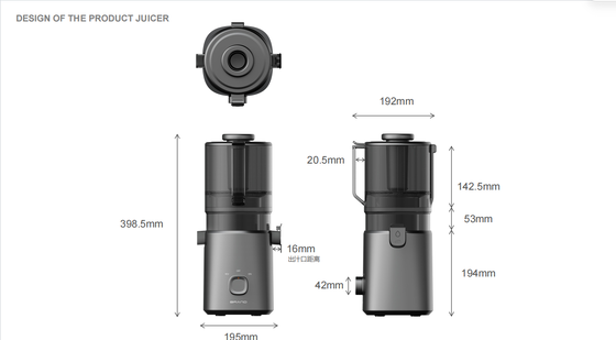 Fresh Smart HJ303 Slow-Saug-Entsafter – Wenn Sie bereit sind, ist er es schon