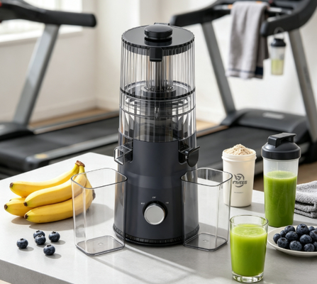 Frischer Smart HJ103 Kompakter, langsam kauender Saftsauger Die Wahl der Minimalisten für eine saubere, einfache Ernährung mit 135 mm breiter Schleife, 200 W Kaltpresse und Selbstreinigung