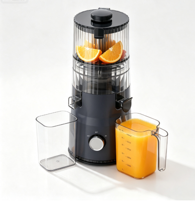 Frischer Smart HJ103 Kompakter Saftsauger mit langsamem Kauen Perfekt für Wohnungen, Wohnmobile und kleine Häuser mit 135 mm breiter Schleife, 200 Watt Kaltpresse und Selbstreinigung