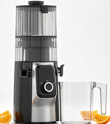 Frischer Smart HJ102C Langsam kauender Saftsauger Der Saftsafter, der das Saubere Essen sauber und einfach macht mit 3 einstellbaren Geschwindigkeiten, 135mm breiter Schieber, 200W Kaltpresse und Selbstreinigung