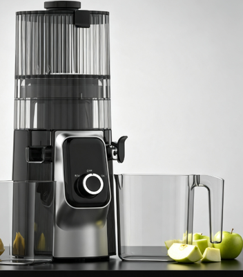 Frischer Smart HJ102C Langsam kauender Saftsauger Der Saftsauger, der Geschmack wie nie zuvor freisetzt mit 3 einstellbaren Geschwindigkeiten, 135mm breiter Schieberegler, 200W Kaltpresse und Selbstreinigung