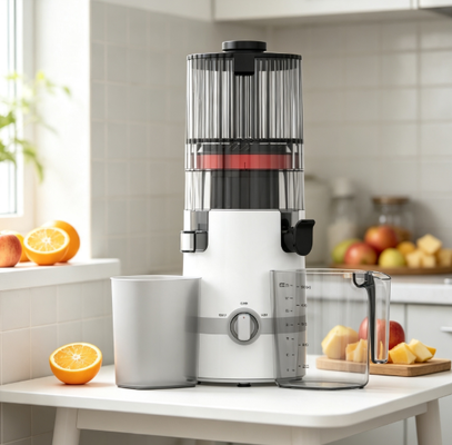 Frischer Smart HJ102B Langsam kauender Saftsauger Start Deine Familie Gesundheit Reise Hier mit 135mm Schleife, 200W Kaltpresse, Selbstreinigung & Sicherheitsschloss für zu Hause