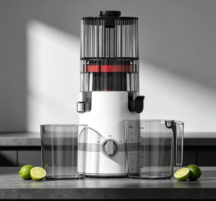 Frischer Smart HJ102B Langsam kauender Saftsauger Die intelligente Investition in die Gesundheit Ihrer Familie mit 135mm-Rutsche, 200W Kaltpresse, Selbstreinigung und Sicherheitsschloss