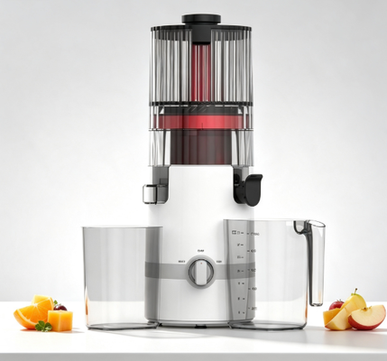 Frisch Smart HJ102B Slow Masticating Juicer – Der einzige Entsafter, den Ihre Familie lieben wird, mit 135mm Einfüllschacht, 200W Kaltpressung, Selbstreinigungs- & Smart-Sicherheitssystem