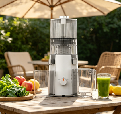 Frischer Smart HJ102A Langsam kauender Saftsauger mit 135 mm breiter Schleife, Selbstreinigung und BPA-freiem Design für alltägliches Wellness