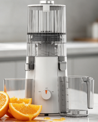 Frischer Smart HJ102A Modern Design Langsam kauender Saftsauger Schlankes Kompaktes Küchengerät mit 135 mm breiter Schleife, 55 RPM Kaltdrucktechnologie, erhältlich in modernen Farben für stilvolles Zuhause