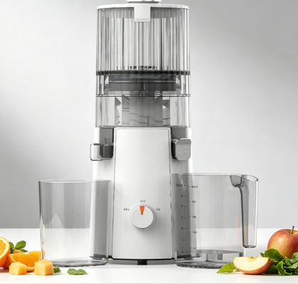 Frischer Smart HJ102A kommerzieller Saftsauger mit langsamem Kauen 200 Watt Profi-Extraktor mit 135 mm breiter Schleife, schwerer 55 RPM-Motor, BPA-frei für den täglichen Einsatz mit hohem Volumen