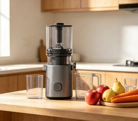 Frisch Smart HJ303 Einfache Langsame Kaltpresse Entsafter — Nicht Schwer. Nicht Stressig. Einfach Nur Einfach.