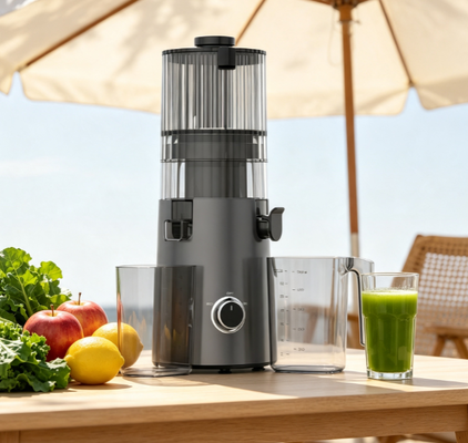 Frischer Smart HJ103A Grenz-Slow-Mask Juicer kennt seinen Platz und bleibt darin.