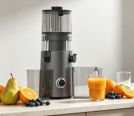 Frischer Smart HJ103 ColdPress Master Langsam kauender Saftsauger 135 mm breiter Schlagschleifer, 200 Watt Motor, strainerfrei