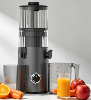 Fresh Smart HJ103 Slow Masticating Juicer — 135mm breiter Einfüllschacht, 200W Motor, BPA-frei, leicht zu reinigendes Design