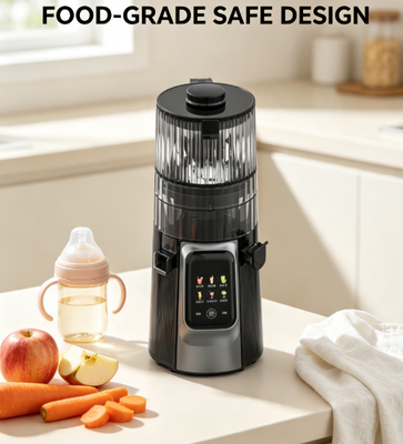 Fresh Smart HJ102D 6-in-1 Slow Masticating Entsafter — Entsafter, Mixer, Smoothie- & Eisbereiter