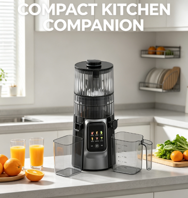 Berührungskontrolle Langsam kauende Saftpressmaschine HJ102D, Eiscreme & Smoothie-Maschine