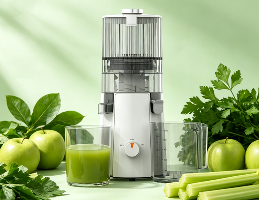 HJ102A Multifunktions-Slow-Juicer – Saft, Smoothie, Eiscreme-kompatibel, 55 U/min niedrige Geschwindigkeit, BPA-frei